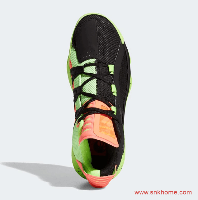 adidas Dame 6 “Signal Green”  阿迪达斯利拉德六代战靴 实战篮球鞋 货号:EH2070