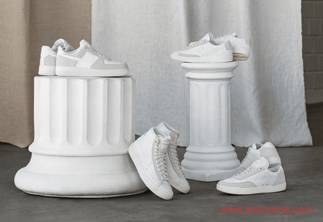 Nike Platinum Tint 系列 耐克五款夏季小白鞋新款 包含耐克空军灰白小白鞋