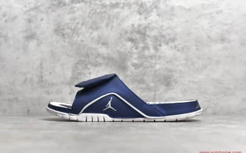 AJ乔丹夏日深蓝色凉拖 乔丹拖鞋码数偏小 建议选大一码