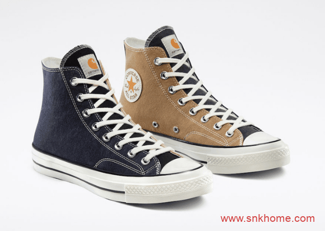 Carhartt WIP x Converse Renew Chuck 70 匡威拼接 匡威Carhartt联名款发售日期