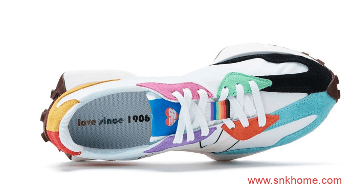New Balance 327 “Pride”  新百伦新品彩虹配色发售日期 货号:MS327PRD