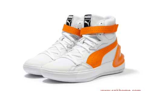 Trevor Project x PUMA Sky Modern  彪马新款联名款白橙高帮即将发售 货号：194954-01
