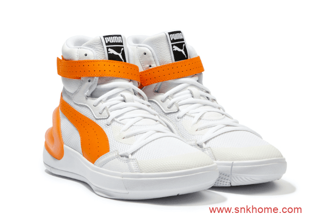 Trevor Project x PUMA Sky Modern  彪马新款联名款白橙高帮即将发售 货号:194954-01