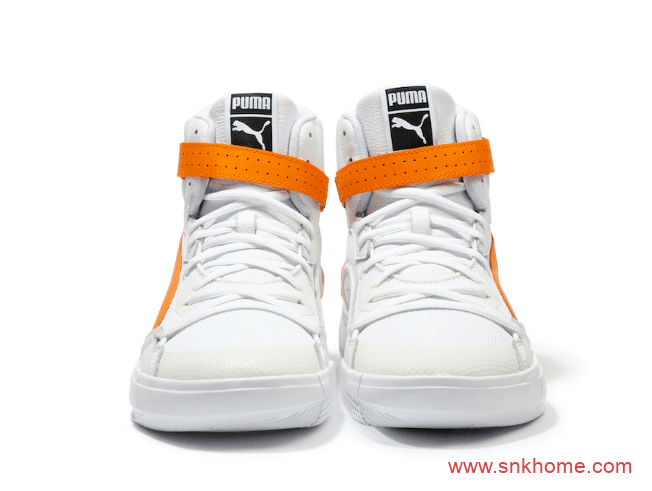 Trevor Project x PUMA Sky Modern  彪马新款联名款白橙高帮即将发售 货号:194954-01