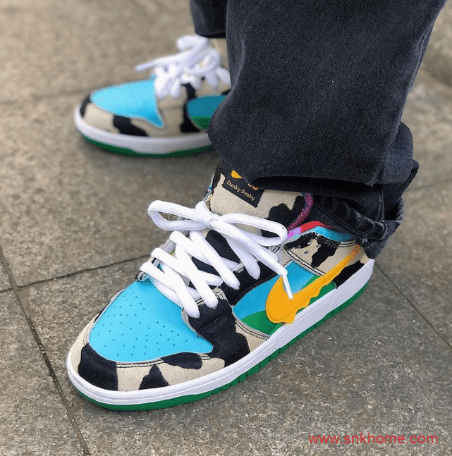 Ben & Jerry’s x Nike SB Dunk Low “Chunky Dunky” 耐克Dunk牛奶冰淇淋发售价格 货号:CU3244-100