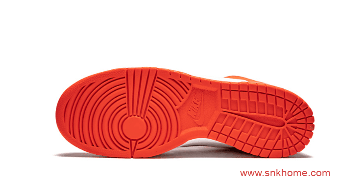 Nike Dunk High “Syracuse”  耐克白橙高帮明年即将复刻 货号:DD1399-101