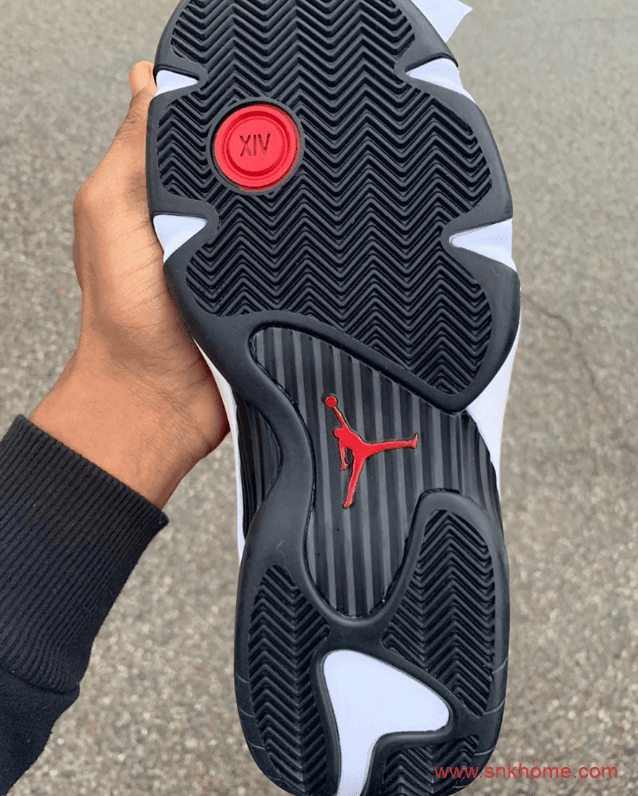 Air Jordan 14 “Gym Red”  AJ14白红公牛配色发售价格 货号:487471-006