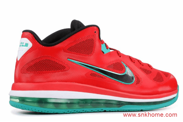 Nike LeBron 9 Low “Liverpool” 詹姆斯七代黑红篮球鞋詹姆斯复刻篮球鞋 货号:DH1485-600