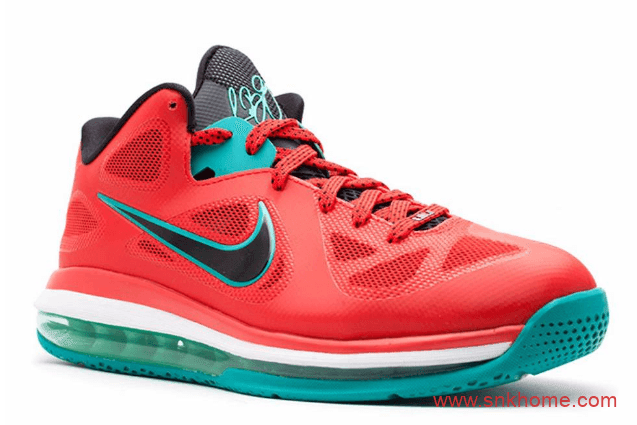 Nike LeBron 9 Low “Liverpool” 詹姆斯七代黑红篮球鞋詹姆斯复刻篮球鞋 货号:DH1485-600