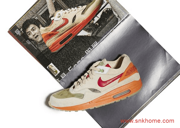 NIKE Air Max 1 陈冠希晒出新款耐克MAX1 CLOT联名款配色
