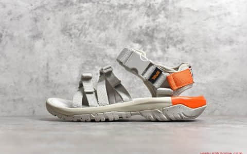 余文乐联名夏季户外沙滩百搭凉鞋 MADNESS x TEVA HURRICANE XLT2 米灰色三杠凉鞋