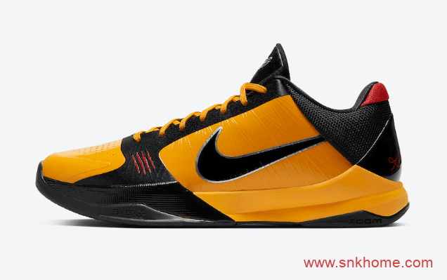 Nike Kobe 5 Protro “Bruce Lee”  科比五代战靴李小龙配色发售日期 货号:CD4991-700/CD4991-101