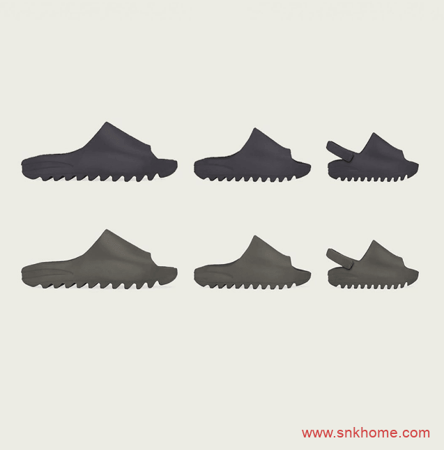 Yeezy Slide两款新配色即将发售 椰子正品拖鞋 椰子亲子款拖鞋
