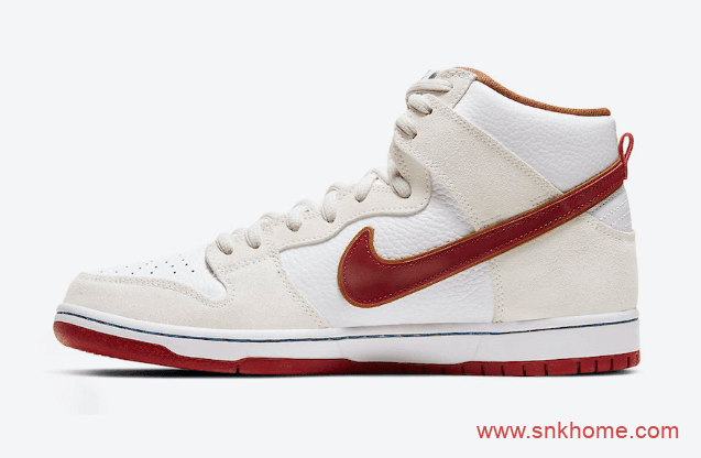 Nike SB Dunk High “Team Crimson”  耐克平民价Dunk SB板鞋预购 货号:CV9499-100