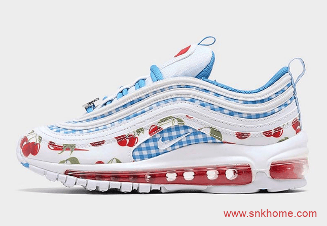 Nike Air Max 97 GS SE “Cherry”  耐克子弹樱花配色发售信息 货号:CW5806-100