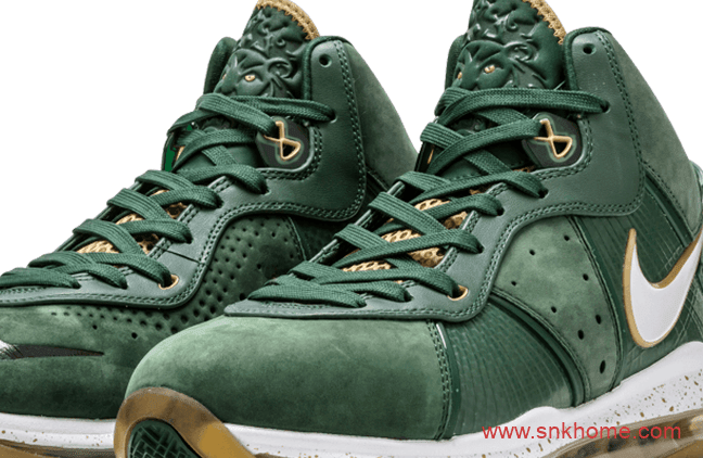 LeBron 8 SVSM 詹姆斯绿色篮球鞋 詹姆斯高中实战篮球鞋年底即将复刻