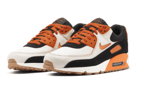 NIKE Air Max 90 耐克MAX90白黑橙 MAX90刮刮乐发售日期