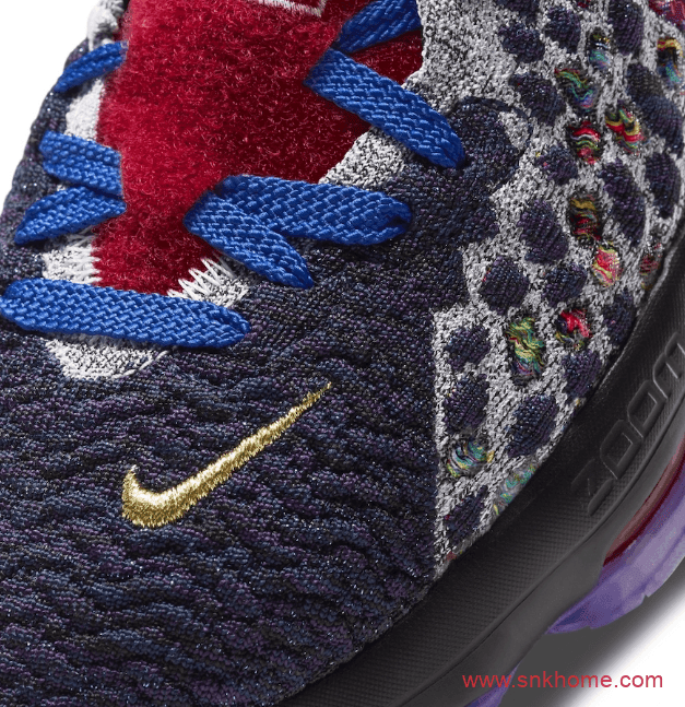 Nike LeBron 17 “What The”  詹姆斯17代实战篮球鞋鸳鸯配色发售日期 货号:CV8079-900