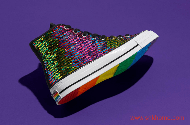 耐克彩虹系列 Nike BETRUE 耐克空军一号彩虹配色 以及Converse Chuck Taylor匡威彩虹同步发售