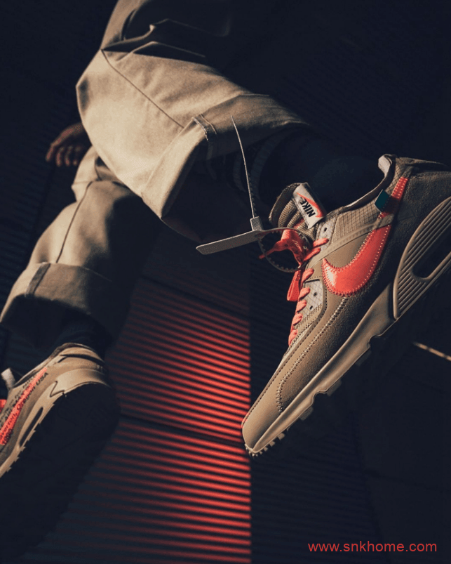 OFF-WHITE x Nike Air Max 90 “University Red” 耐克MAX90联名款红色发售日期 货号:AA7293-600