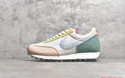 NIKE Wmns Daybreak SP" Summit White 耐克华夫复古灯芯绒跑鞋 耐克女子跑鞋 货号：DA1471-148