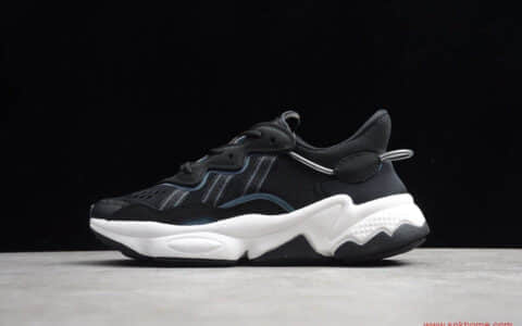 Adidas Originals Ozweego 公司级阿迪达斯黑白简版椰子 阿迪达斯水管 货号:EH1200
