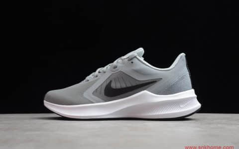 NIKE Downshifter 纯原版本耐克登月十代透气跑鞋 耐克灰色跑鞋 货号:CI9981-003