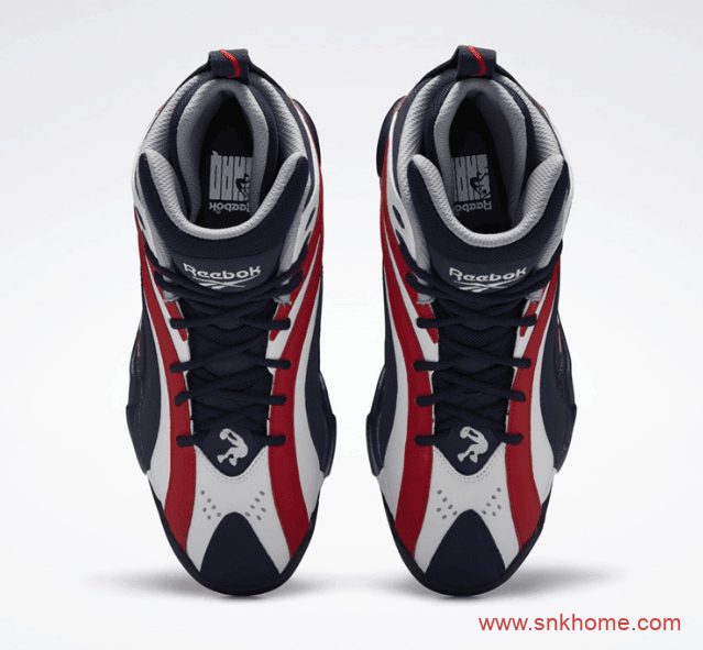 Reebok Shaqnosis “USA”  锐步奥尼尔年轮美国队配色发售价格 货号:FV2971