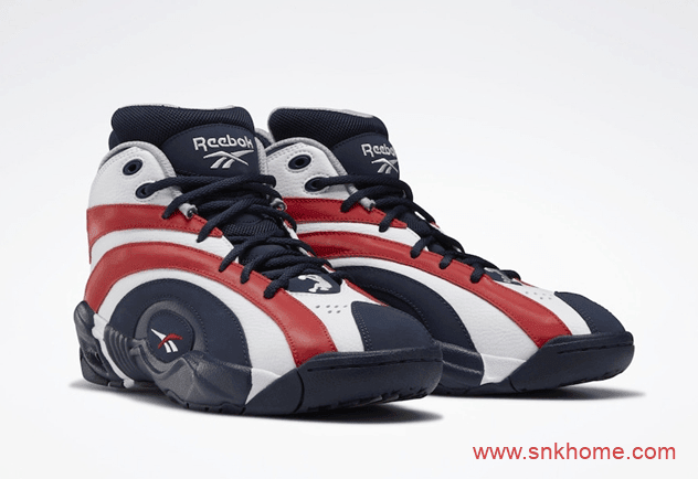 Reebok Shaqnosis “USA”  锐步奥尼尔年轮美国队配色发售价格 货号:FV2971
