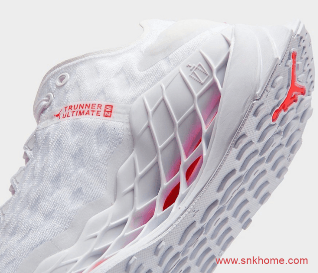 Jordan Zoom Trunner Ultimate 乔丹纯白色运动鞋 乔丹白色跑鞋发售日期 货号:CJ1495-100