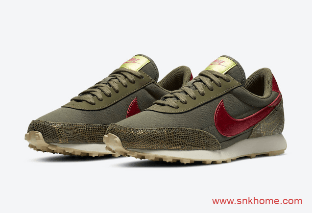 Nike Daybreak WMNS “Snakeskin”  耐克华夫蛇纹复古新款跑鞋发售日期 货号:CZ0464-200