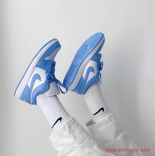 2020年五月份销售王当属AJ1北卡蓝低帮 北卡蓝 Air Jordan 1 Low “UNC”  货号:AO9944-441