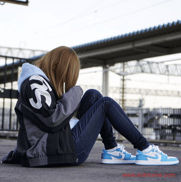 2020年五月份销售王当属AJ1北卡蓝低帮 北卡蓝 Air Jordan 1 Low “UNC”  货号:AO9944-441