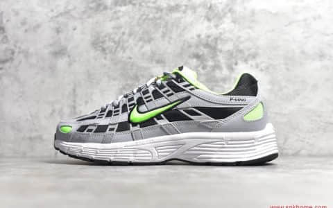 NIKE P-6000 复古科技个性老爹鞋 耐克P-6000灰色跑鞋 货号：CD6404-006