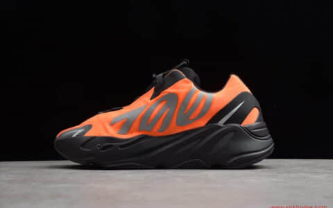 Adidas Yeezy Boost 700 MNVN"Orange" 椰子700MNVN暴力橙限量款 货号：FV3258