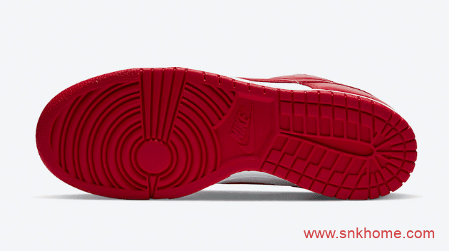 Nike Dunk Low SP “University Red”  耐克Dunk经典白红板鞋下周发售 货号:CU1727-100