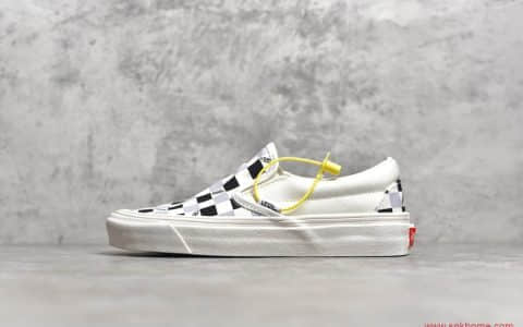 Vans Slip-on万斯黑白棋盘格 万斯香芋紫棋盘 纯原版本经典万斯一脚蹬