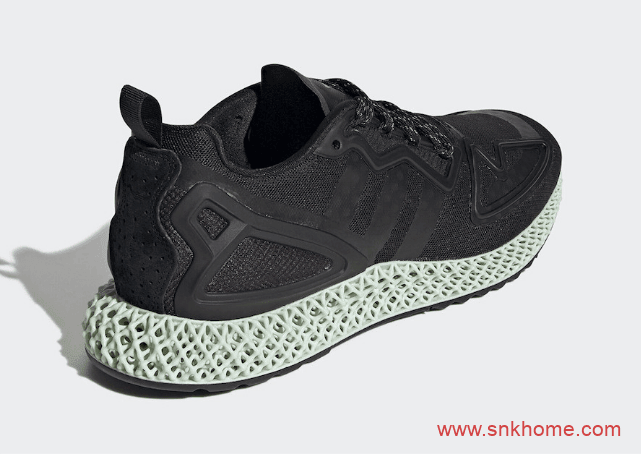adidas ZX 2K 4D “Core Black”  阿迪达斯4D黑武士跑鞋发售日期 货号:FV9027