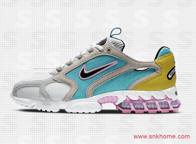耐克复古老爹鞋 耐克Stussy联名又有新配色 Air Zoom Spiridon Cage 2