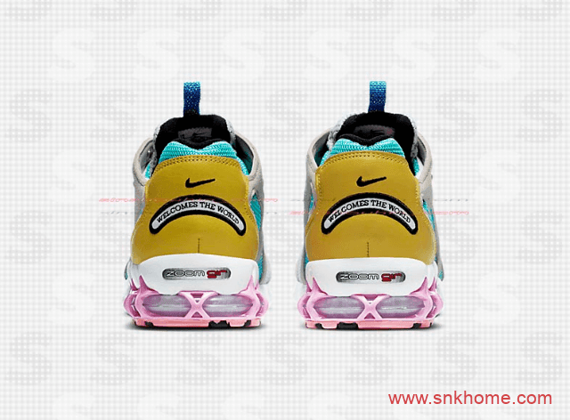 耐克复古老爹鞋 耐克Stussy联名又有新配色 Air Zoom Spiridon Cage 2