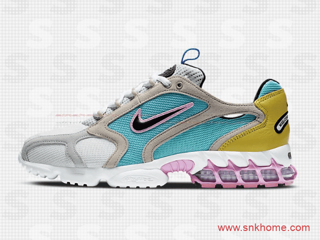 耐克复古老爹鞋 耐克Stussy联名又有新配色 Air Zoom Spiridon Cage 2