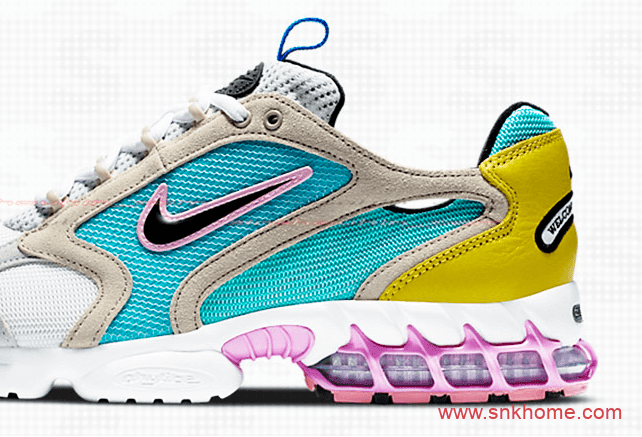 耐克复古老爹鞋 耐克Stussy联名又有新配色 Air Zoom Spiridon Cage 2