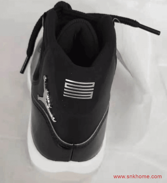 Air Jordan 11 “Silver Eyelets”  AJ11大魔王2.0实物图曝光 AJ11黑白大魔王发售日期 货号:CT8012-011