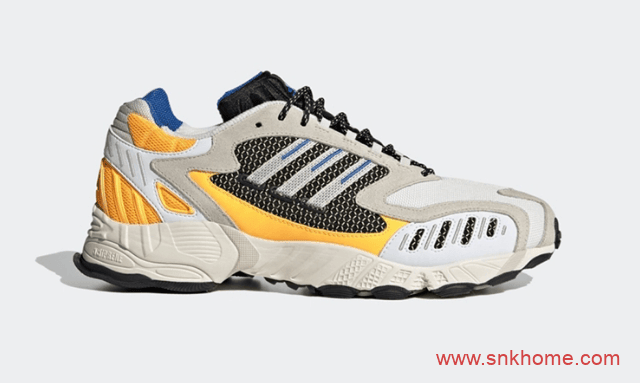 adidas Torsion TRDC新配色 adidas Originals阿迪达斯复古经典灰蓝黄黑色发售日期 货号:FW9170