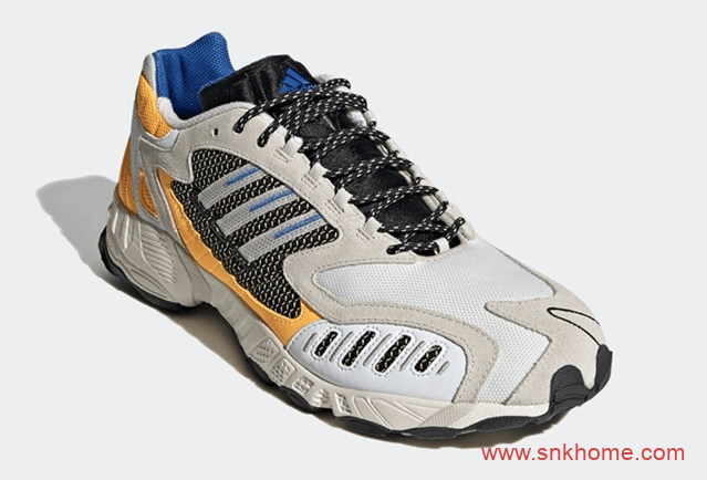 adidas Torsion TRDC新配色 adidas Originals阿迪达斯复古经典灰蓝黄黑色发售日期 货号:FW9170