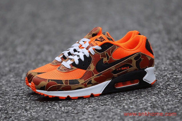 Air Max 90 “Orange Camo” 耐克MAX90暴力橙迷彩配色太好看 发售日期 货号:CW4039-800