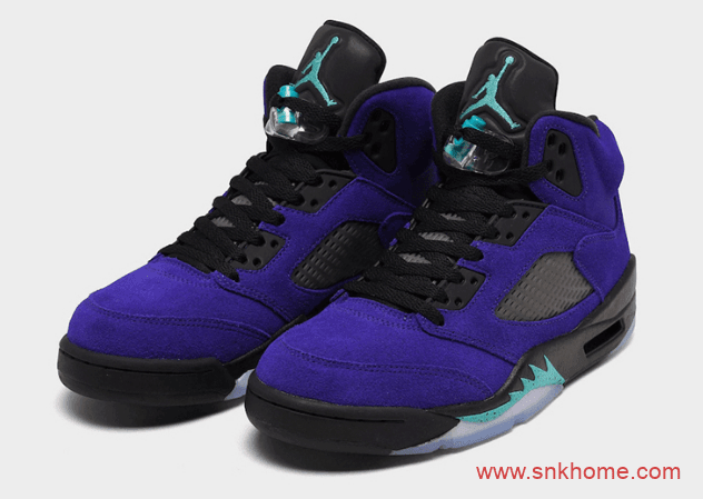 Air Jordan 5 “Alternate Grape” AJ5反转葡萄 AJ5紫色鞋面新款发售日期 货号:136027-500