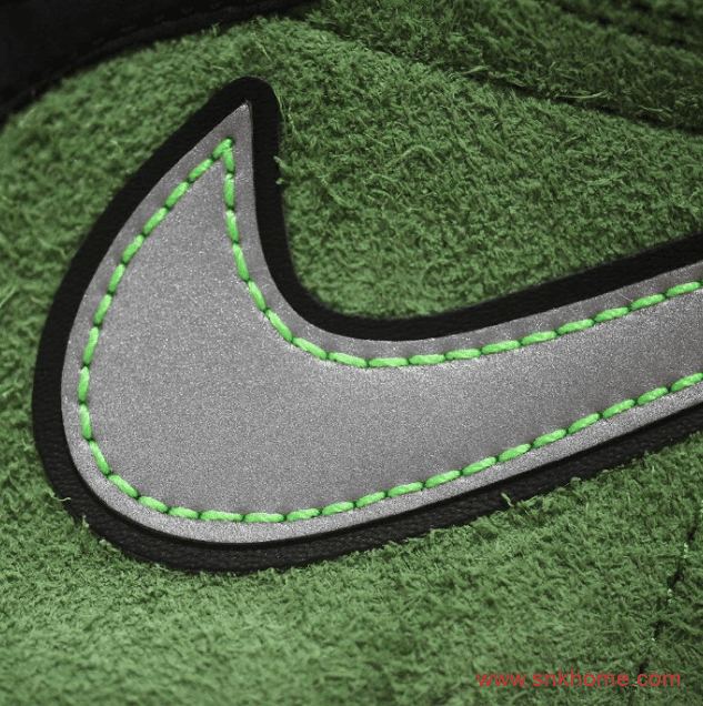 AJ1黑绿翻毛皮 AJ1Zoom Air Jordan 1 High Zoom “Rage Green” 即将发售 货号:CK6637-002