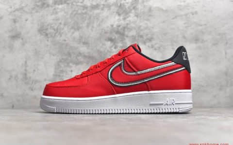 Nike Air Force 1 Low "Reverse Stitch" 纯原版本耐克空军一号红白配色 货号：CD0886-600