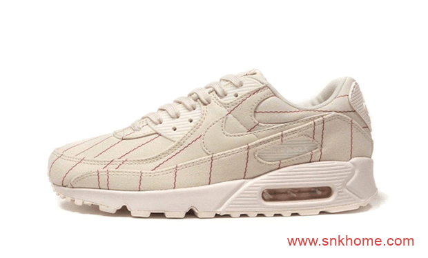 Nike Air Max 90 NRG 耐克MAX90五十周年 耐克MAX90英伦田园风米黄色发售日期 货号：CZ5593-100